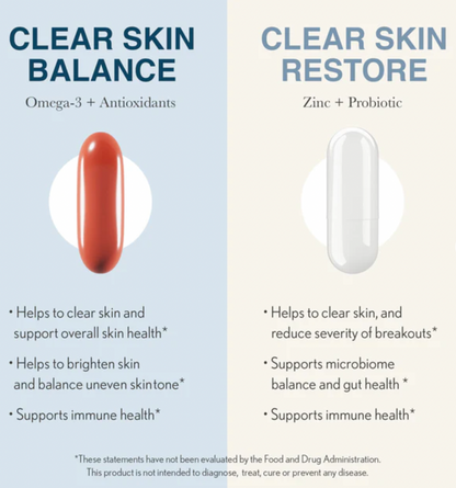Clear Skin Supplements Duo