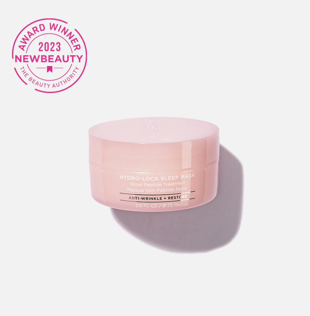 Hydro-Lock Sleep Mask, Royal Peptide Treatment