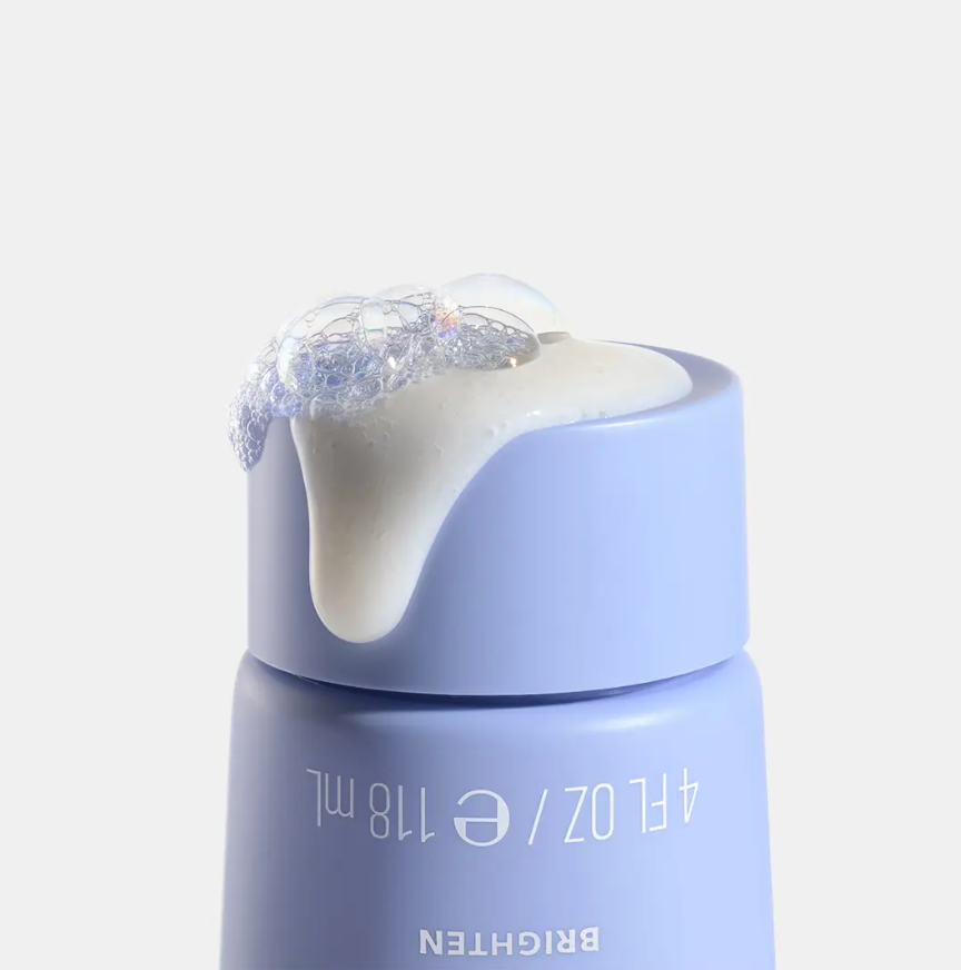Foaming Cream Cleanser, Illuminating Face Wash