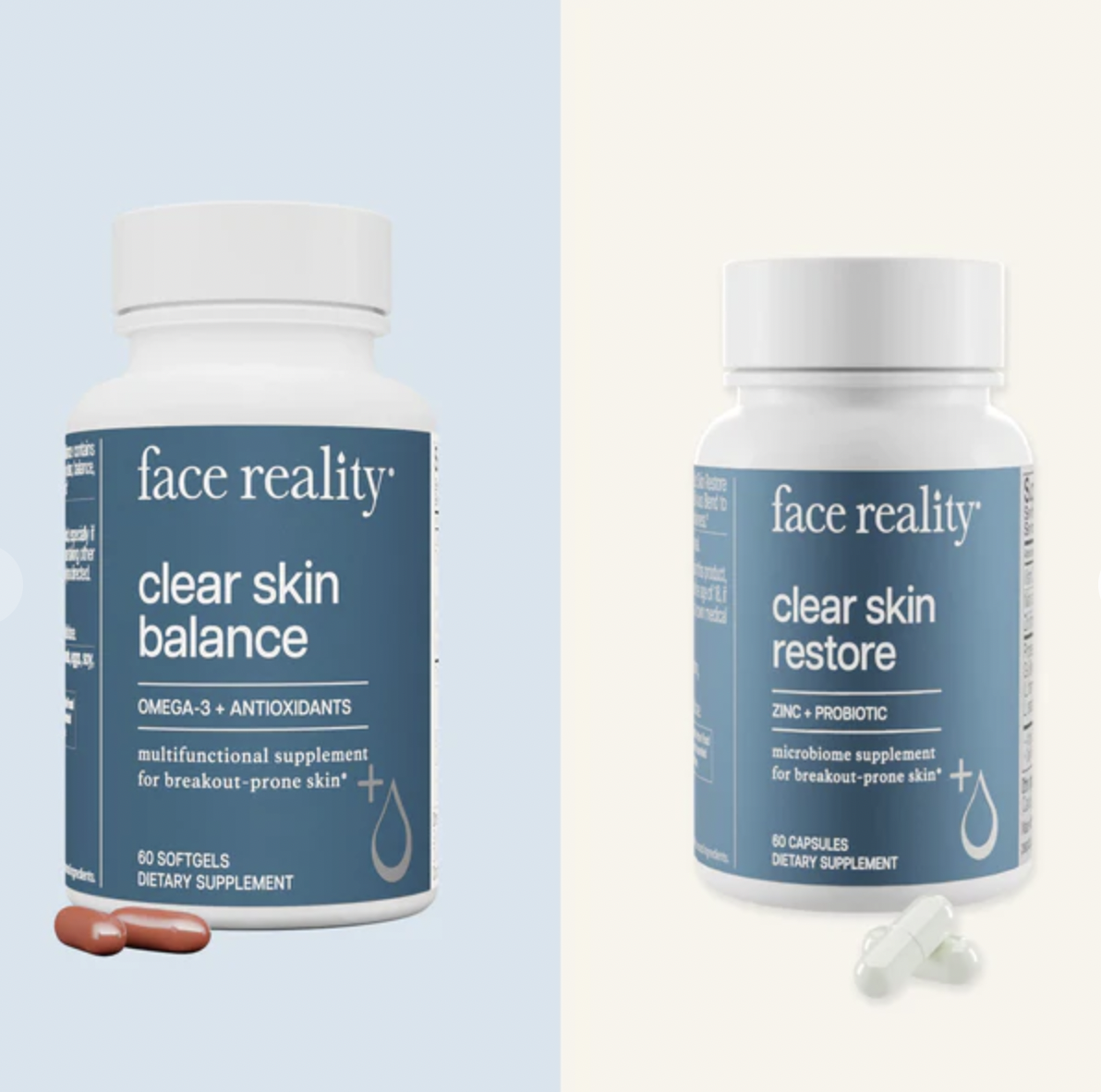 Clear Skin Supplements Duo