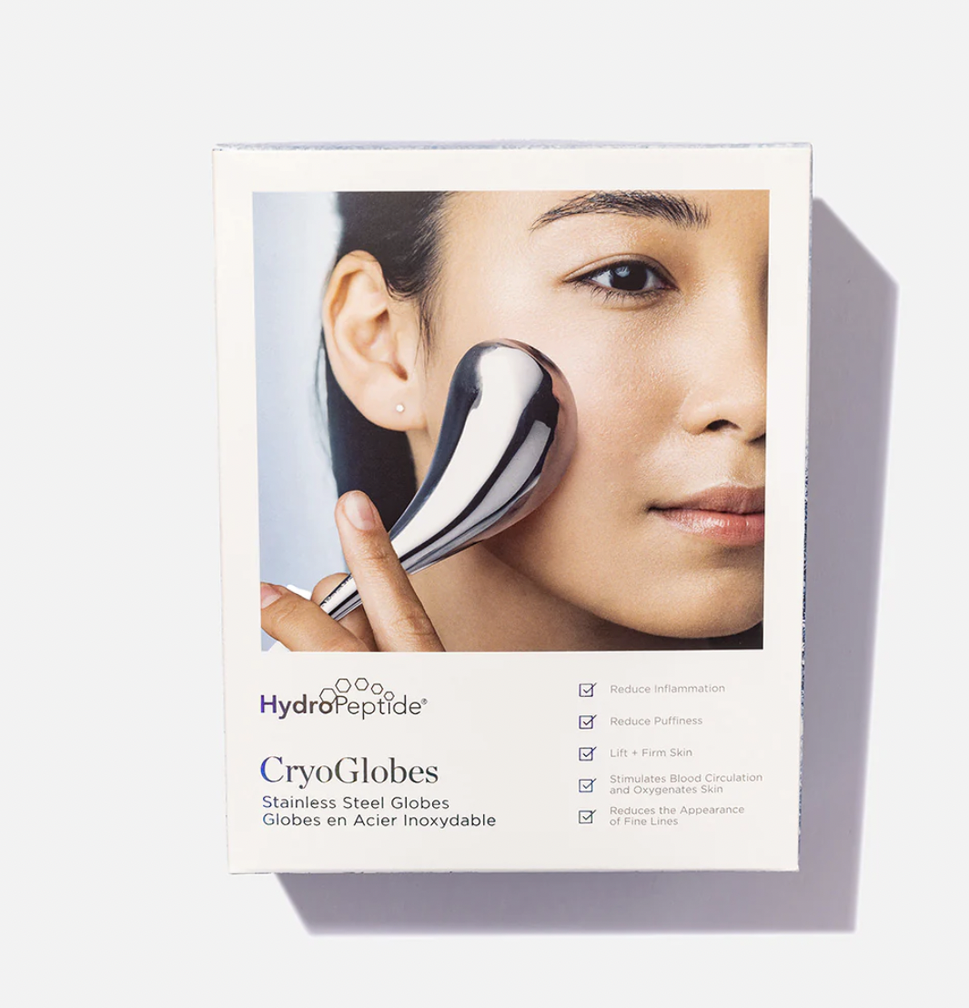 CryoGlobes Stainless Steel Facial Globes